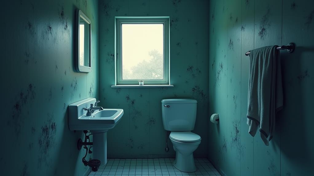 musty bathroom odor causes