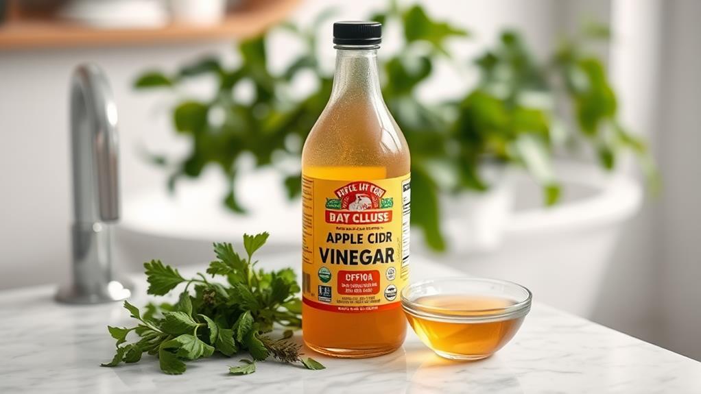 apple cider vinegar dandruff remedy