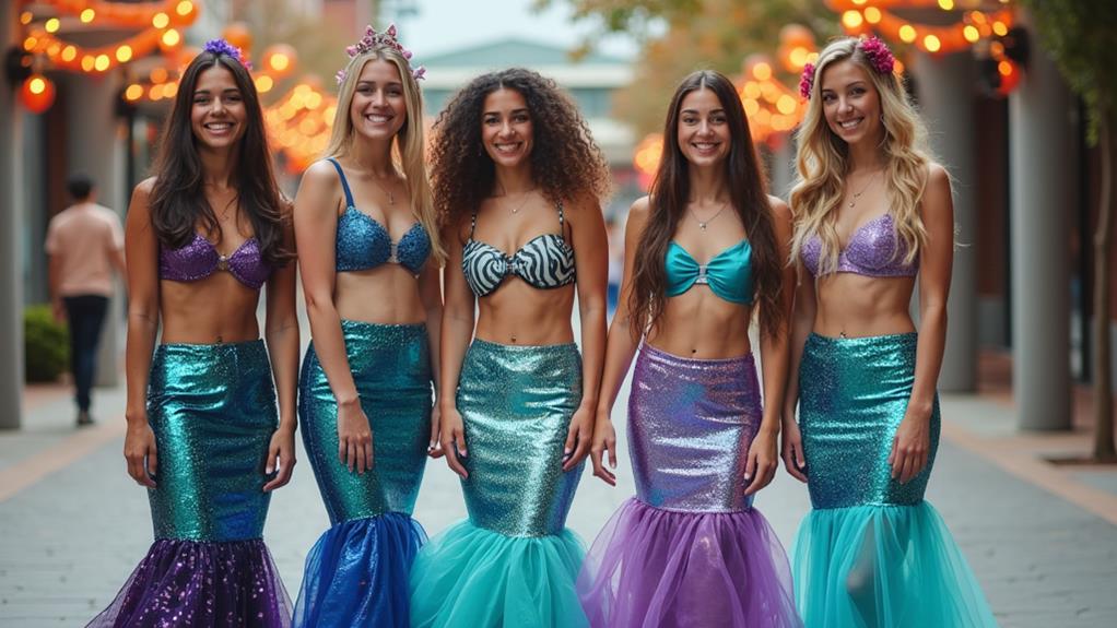 budget friendly mermaid costumes