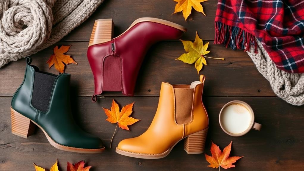 chic ankle boots for autumn