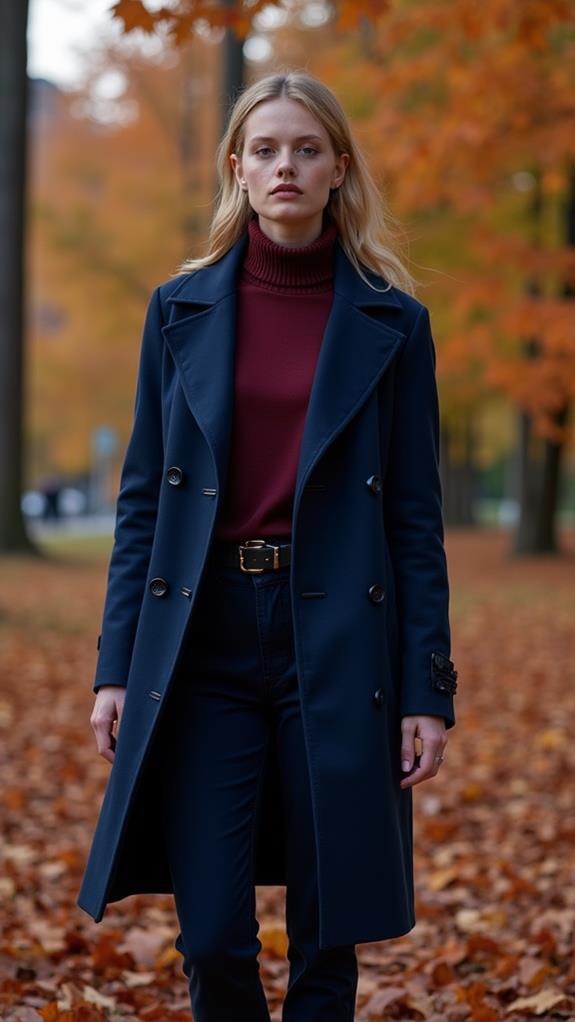 chic deep blue hue