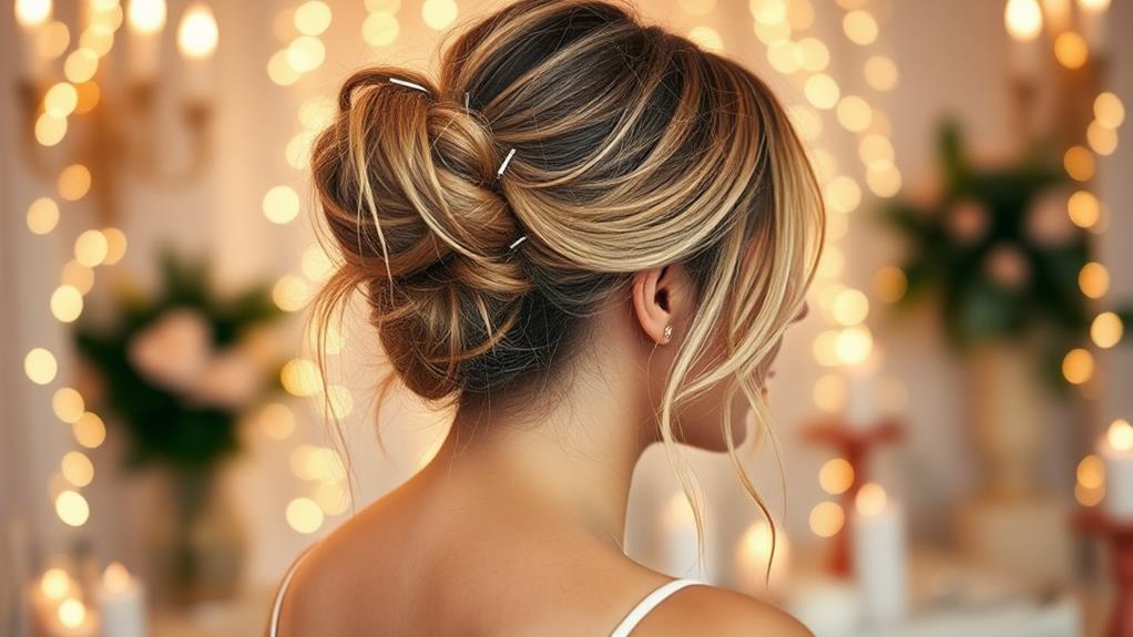 easy hair bun styles