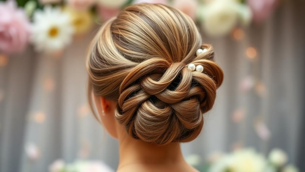 elegant hairstyle for events