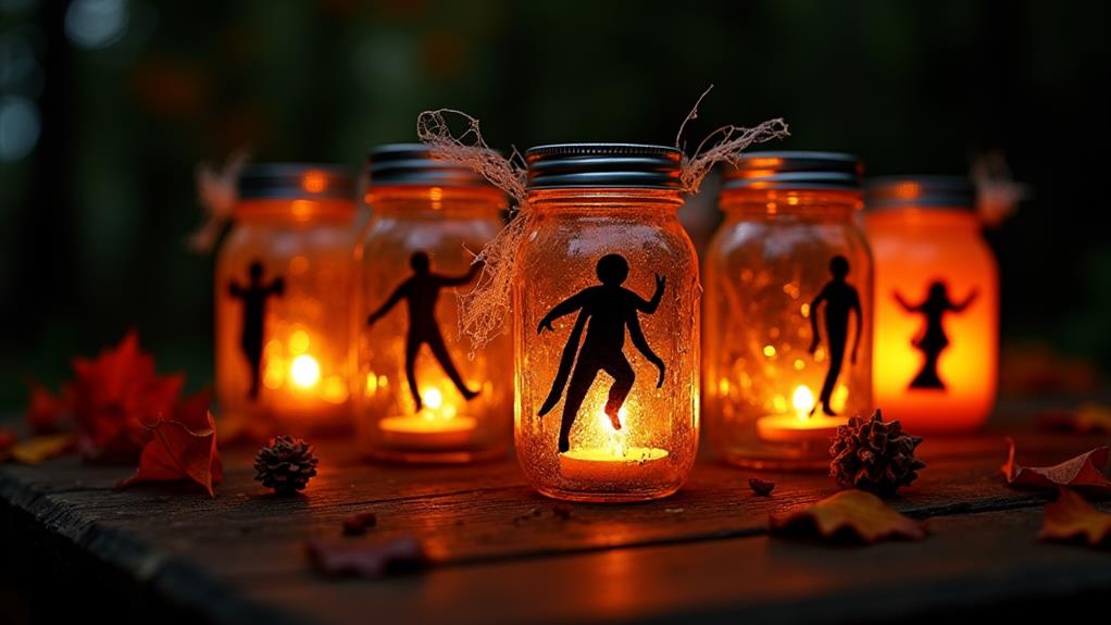 haunting jar light decorations