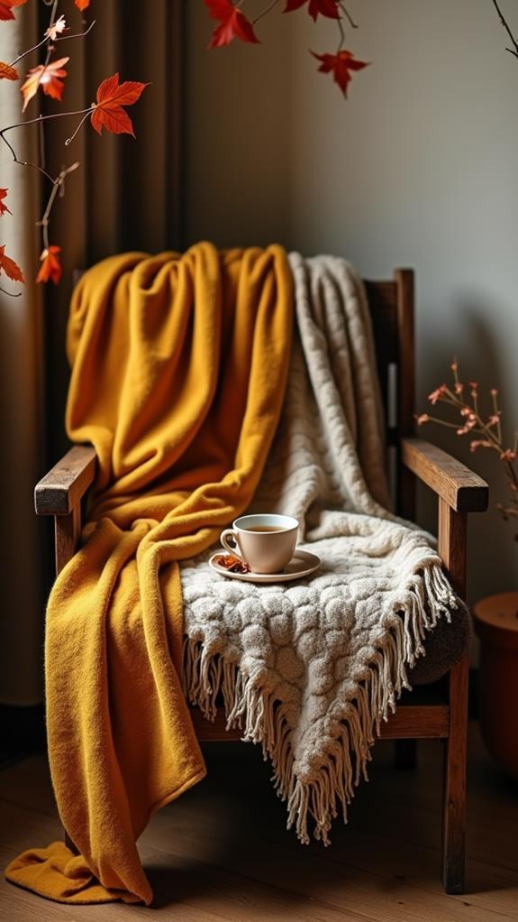 luxurious cozy fabric combinations