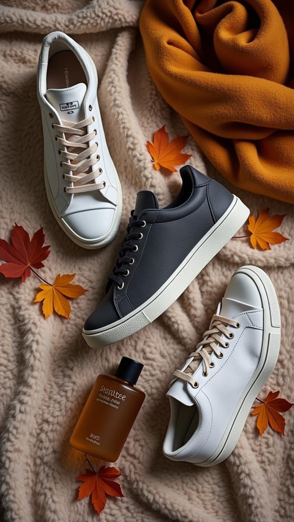 maintain your fall sneakers