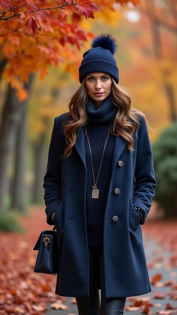 rich dark blue tones