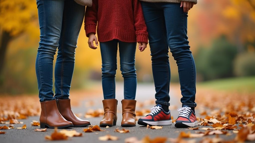 stylish autumn footwear selection