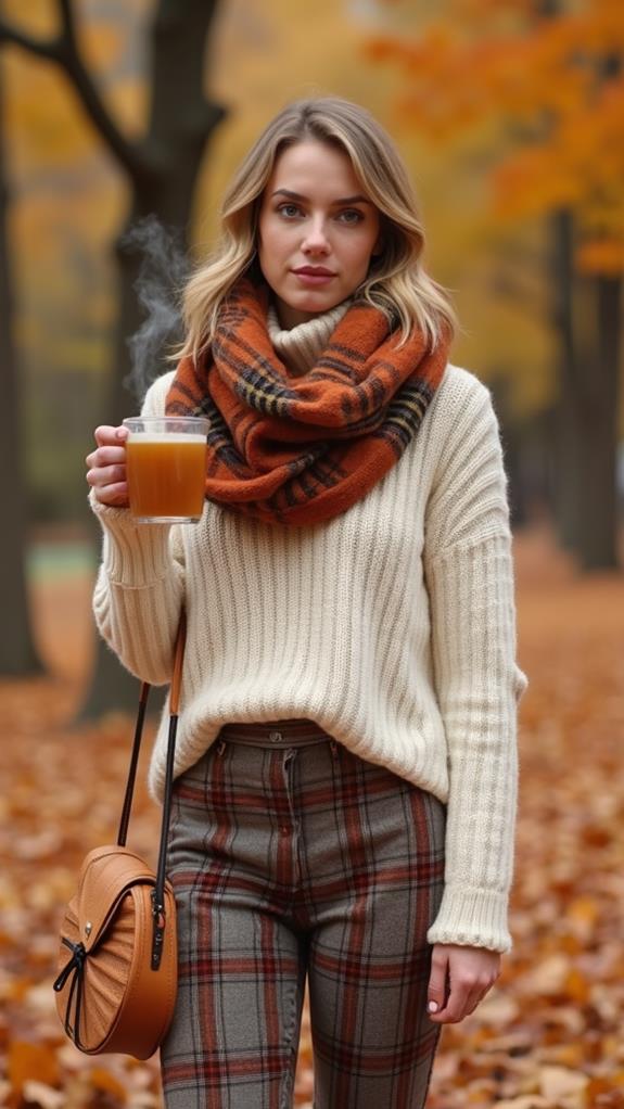 warm and stylish knitwear