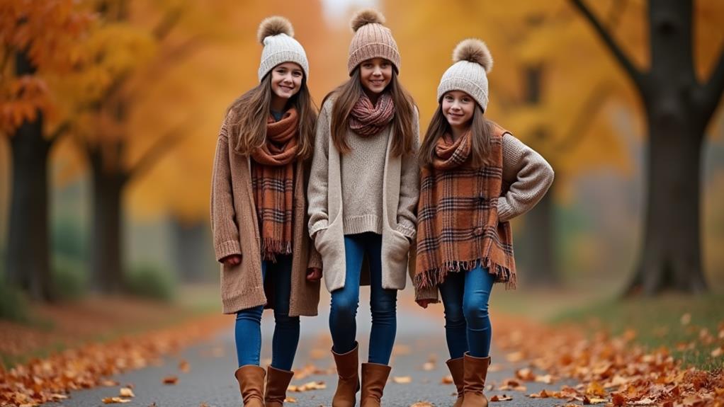 warm stylish layered outfits